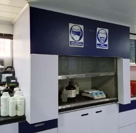 Campana de extracción del laboratorio